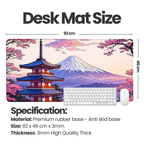 Sakura Horizon Desk Mat Mouse Pad