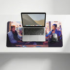 Cafe Vibes Aesthetic Desk Mat Mouse Pad