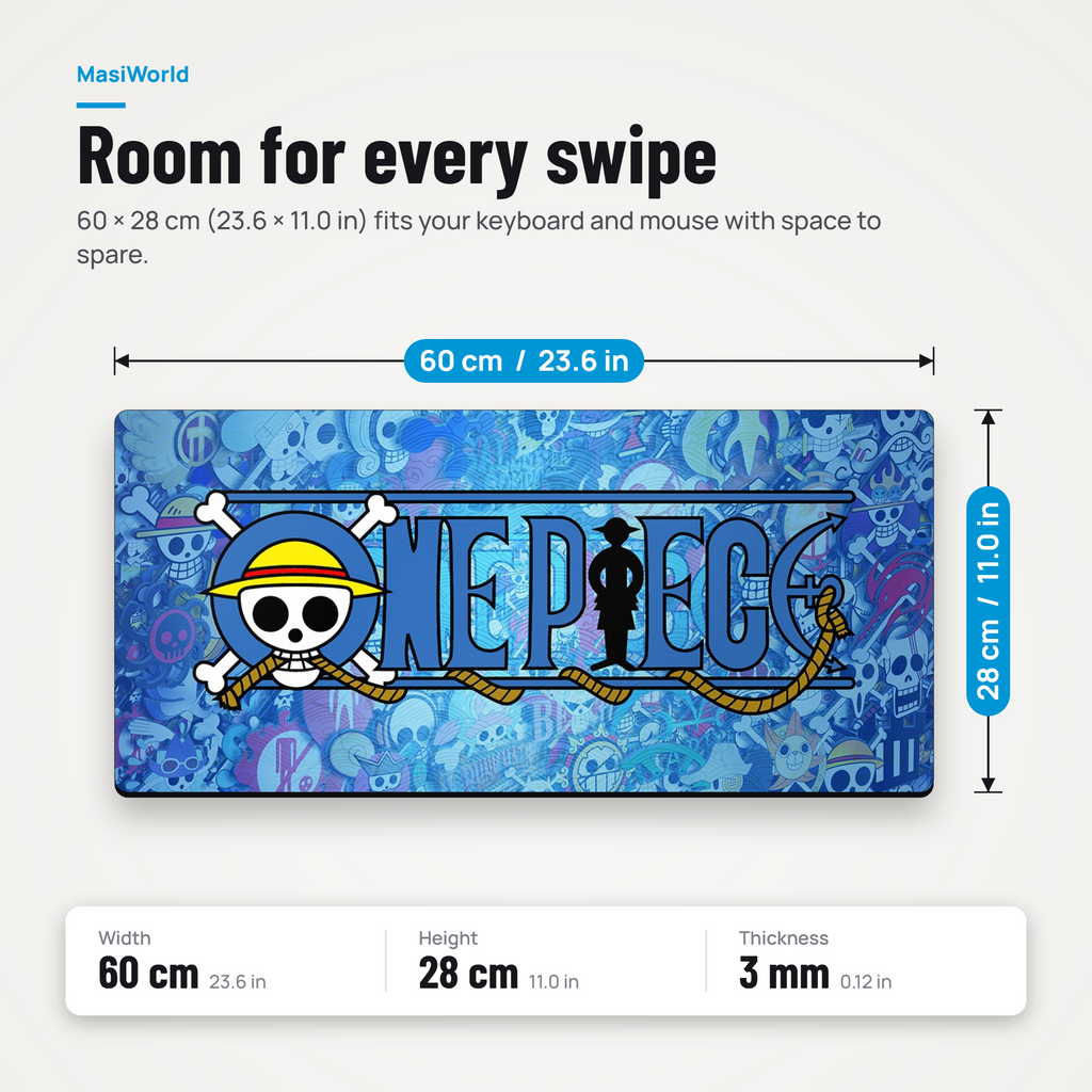 Grand Pirate Adventure Desk Mat Mouse Pad