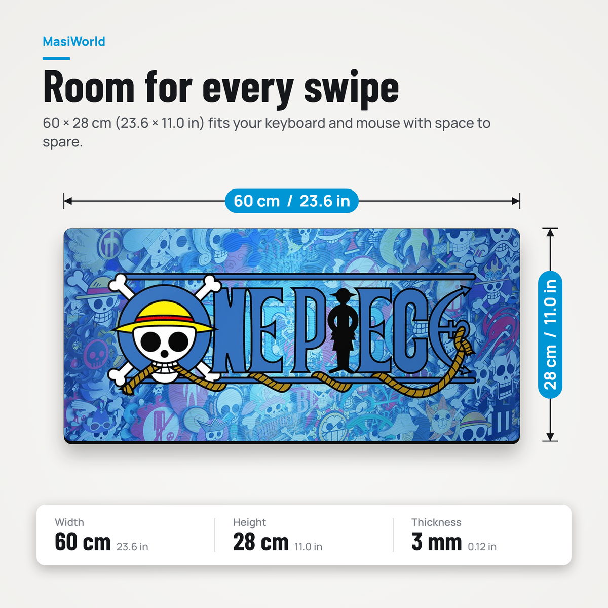 Grand Pirate Adventure Desk Mat Mouse Pad