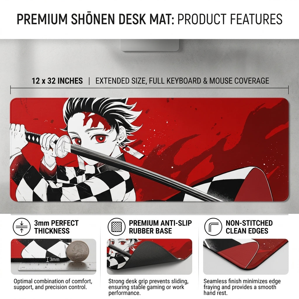 Scarlet Blade Anime Desk Mat Mouse Pad