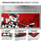 Scarlet Blade Anime Desk Mat Mouse Pad