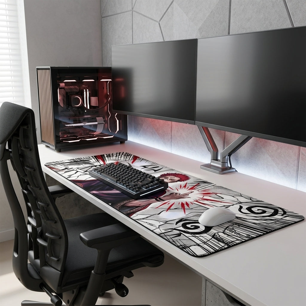 Crimson Dominion Desk Mat Mouse Pad
