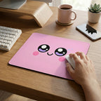 Cute Pink Kawaii Mouse Pad