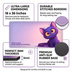 Good Things Loading Desk Mat Mouse Pad