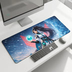 Frost Mystic Gaming Desk Mat Mouse Pad