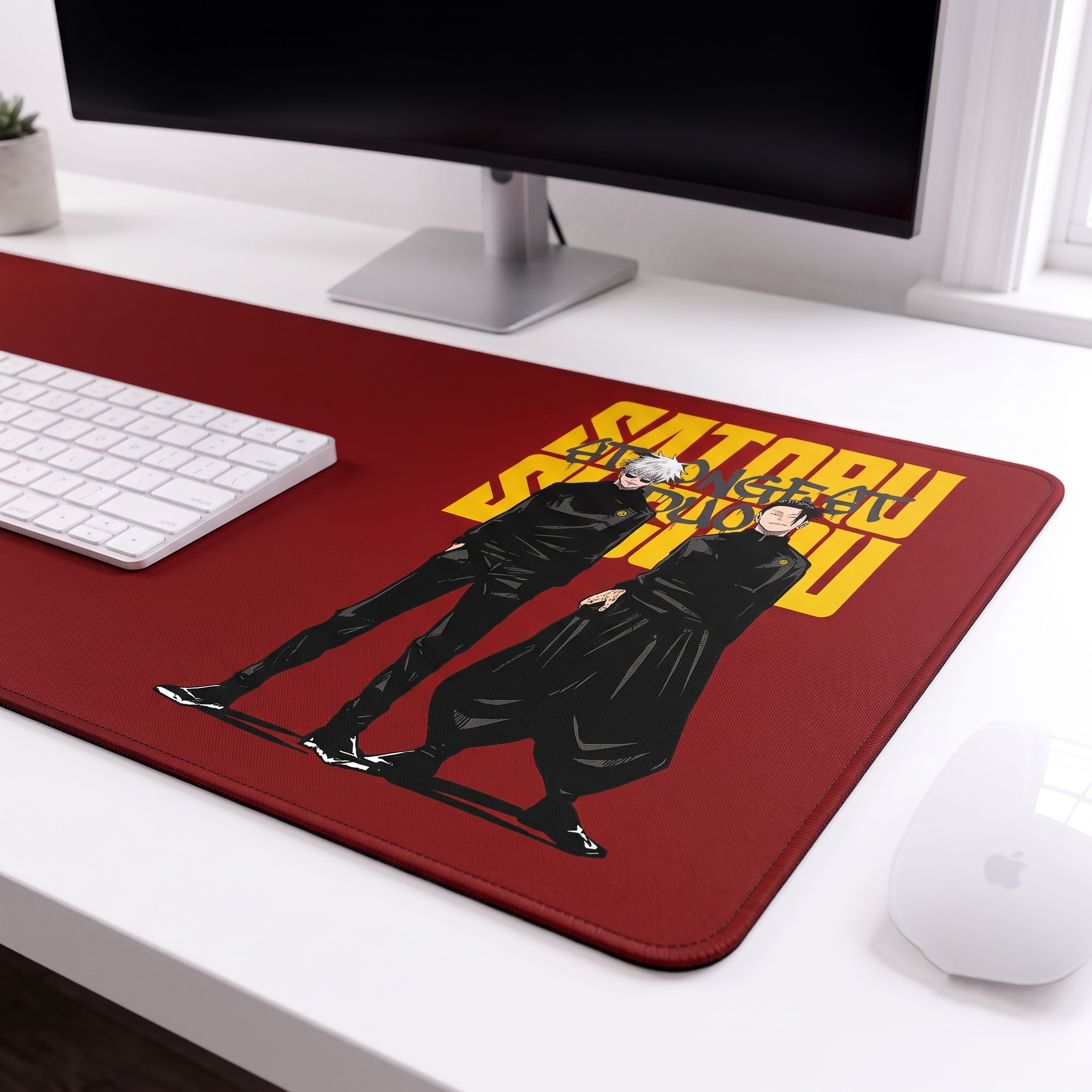 Jujutsu Duo Desk Mat Mouse Pad
