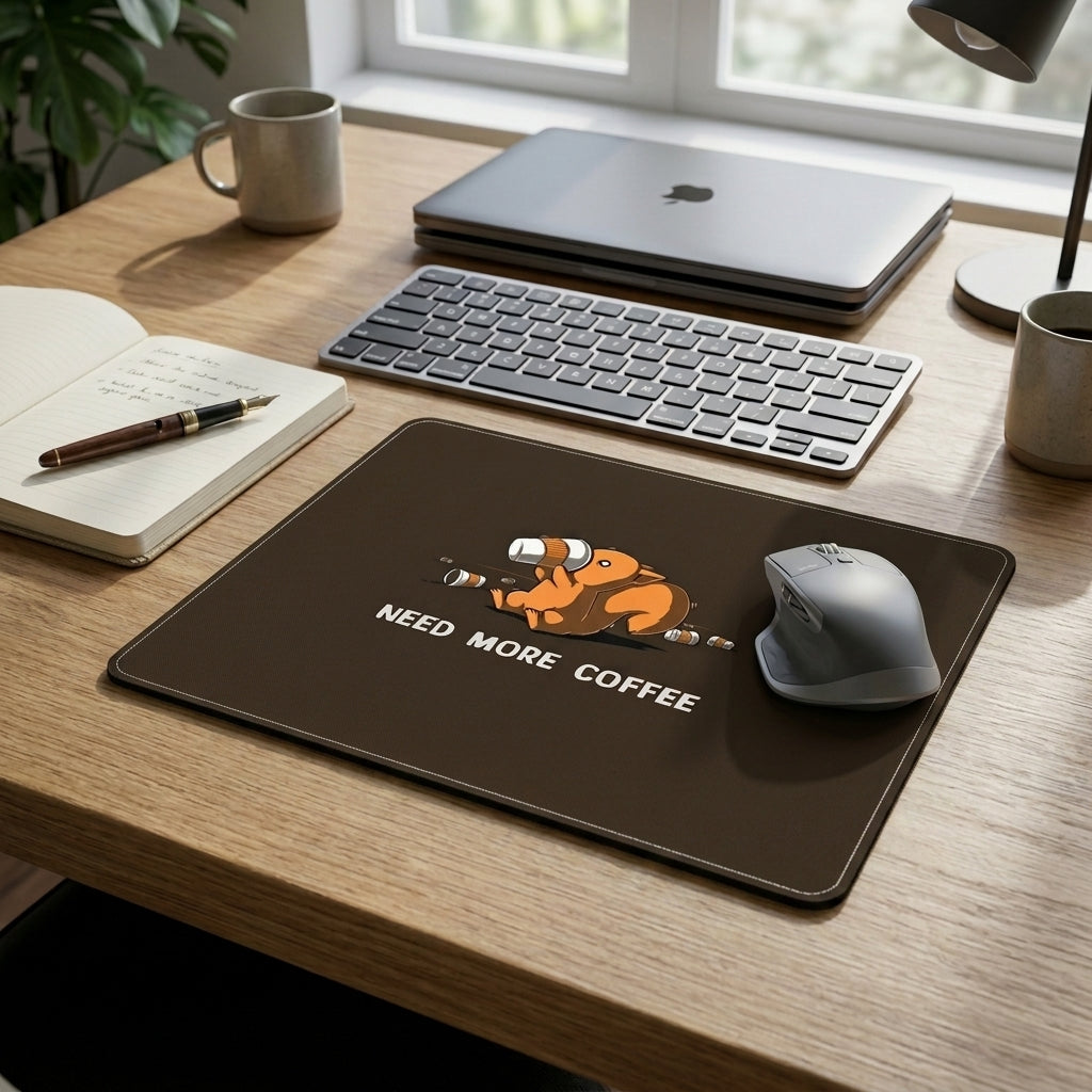 Need More Coffee Mouse Pad