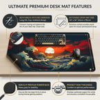 Crimson Tide Desk Mat Mouse Pad
