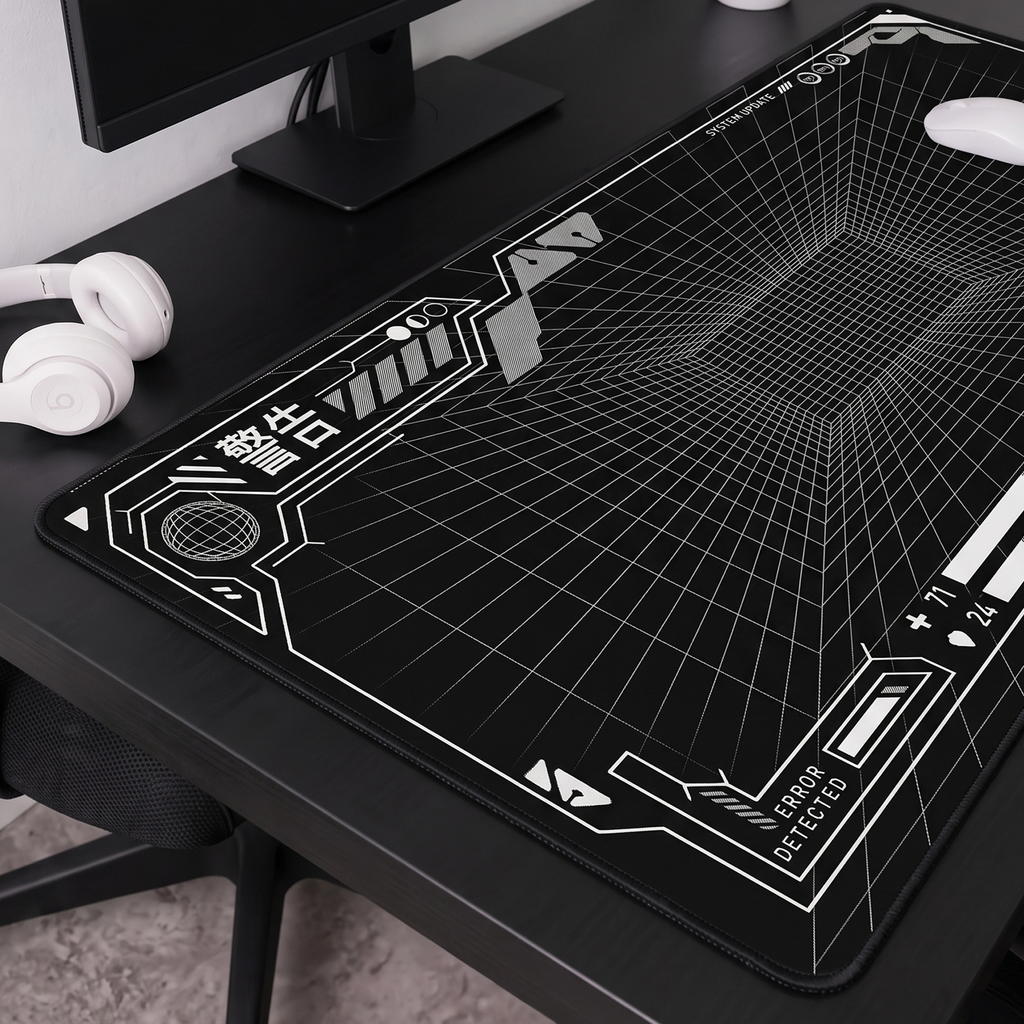 Gaming HUD Desk Mat Mouse Pad