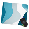 Aqua Flow Minimal Abstract Mouse Pad