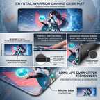 Frost Mystic Gaming Desk Mat Mouse Pad