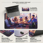 Cafe Vibes Aesthetic Desk Mat Mouse Pad