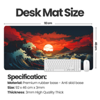 Crimson Tide Desk Mat Mouse Pad