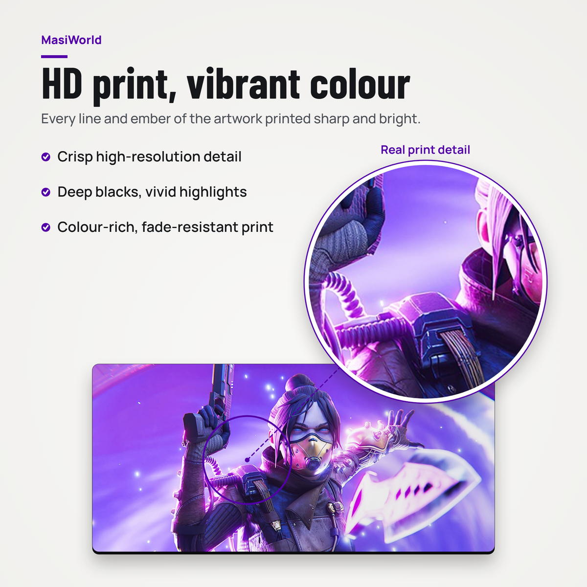 Apex Gaming Laptop Mouse Pad