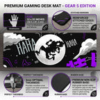 Dark Comic Style Premium Desk Mat