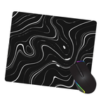 Premium Wavy Line Mouse Pad