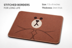 Brown Bear Mouse Pad