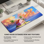 Tropical Sky Island Desk Mat Mouse Pad