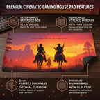 Sunset Riders Desk Mat Mouse Pad