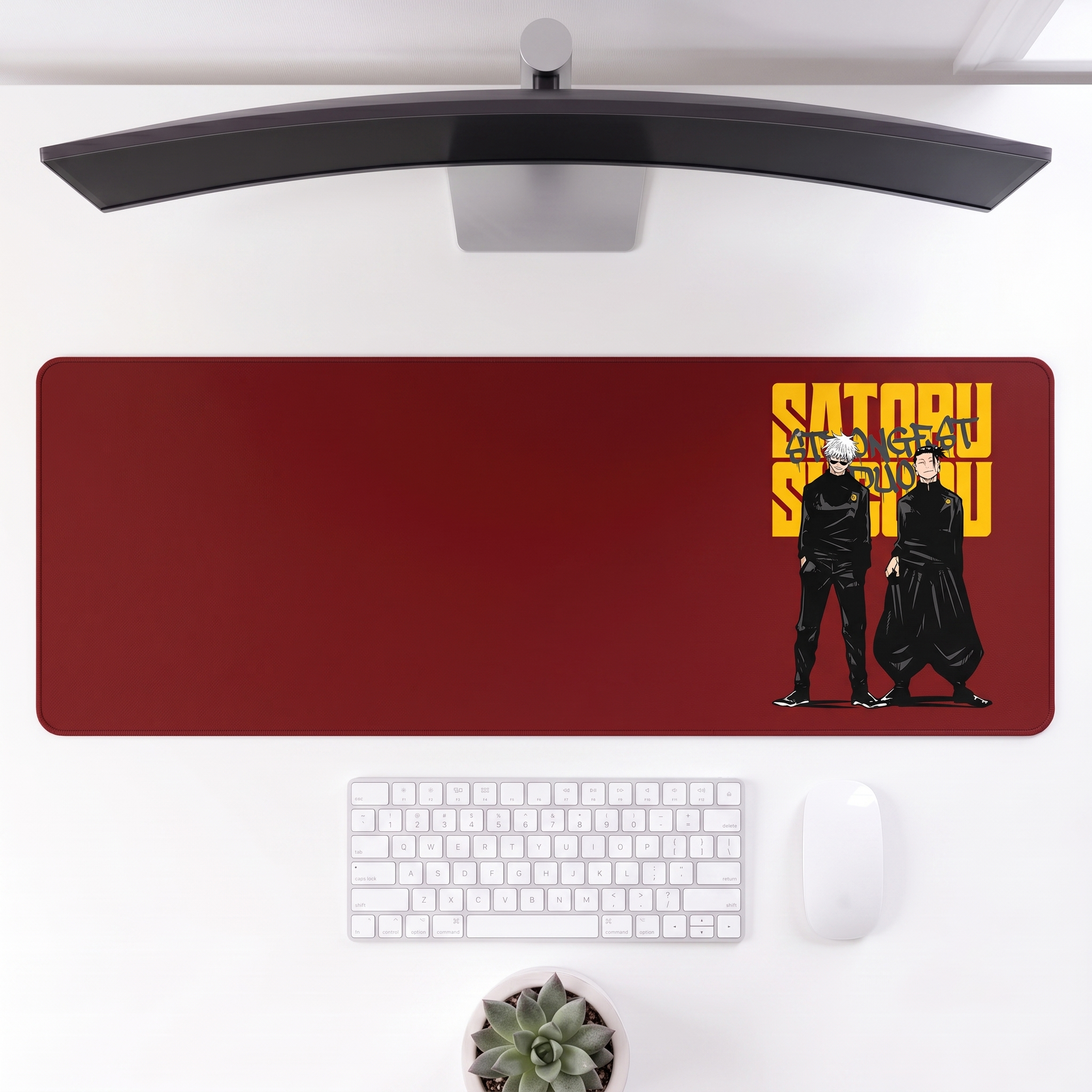 Jujutsu Duo Desk Mat Mouse Pad