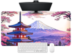 Sakura Horizon Desk Mat Mouse Pad
