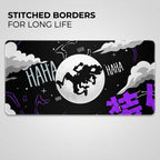 Abstract Shadow Moon Desk Mat Mouse Pad