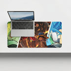 Dynamic Battle Fusion Desk Mat Mouse Pad