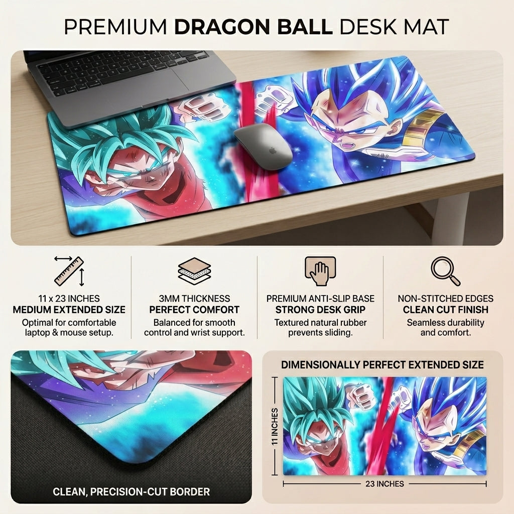 Battle Energy Aesthetic Desk Mat Mouse Pad