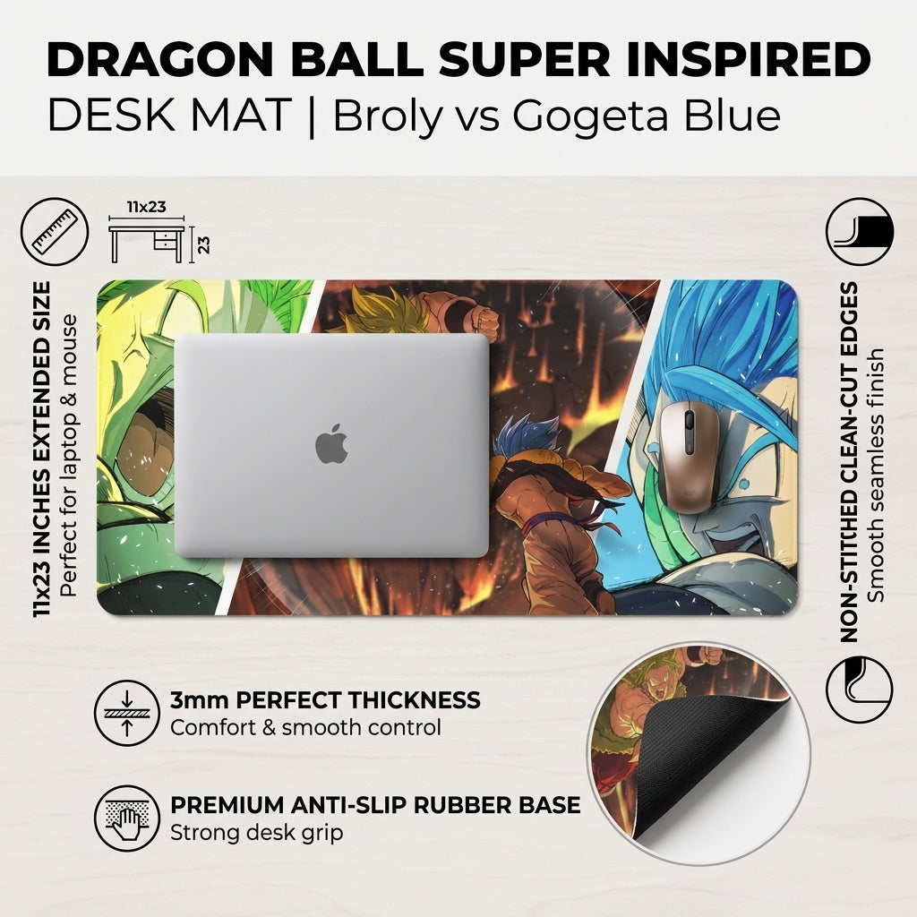 Dynamic Battle Fusion Desk Mat Mouse Pad