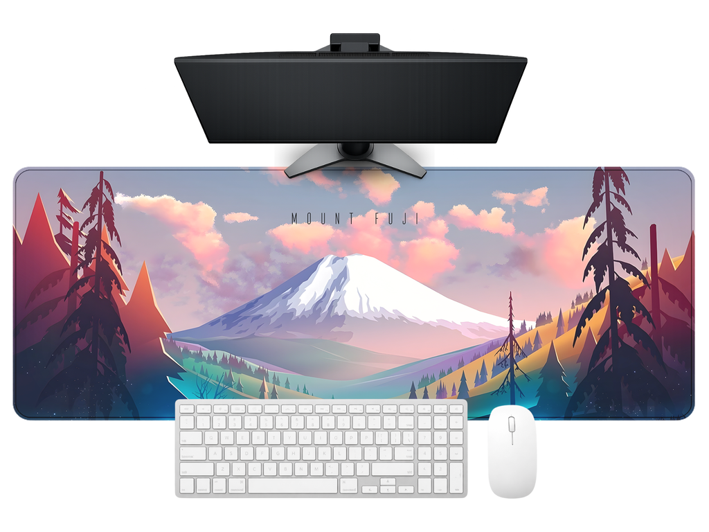 Mount Fuji Serenity Desk Mat Mouse Pad