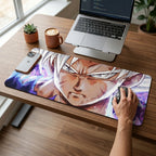 Fierce Aura Anime Desk Mat Mouse Pad