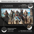 Epic Crew Adventure Gaming Desk Mat Mouse Pad