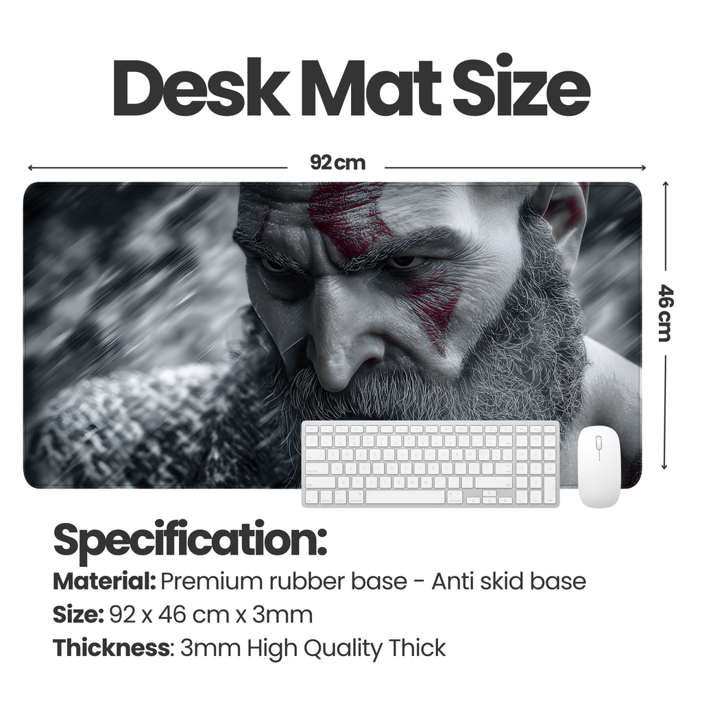 Warborn Rage Desk Mat Mouse Pad