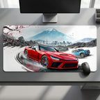 Tokyo Drift Sakura Desk Mat Mouse Pad