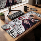 Crimson Dominion Desk Mat Mouse Pad
