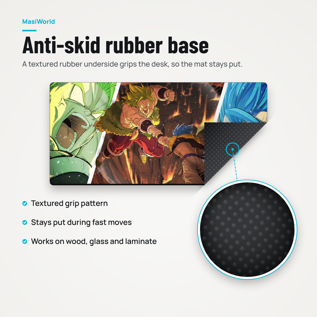 Dynamic Battle Fusion Desk Mat Mouse Pad