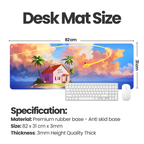 Tropical Sky Island Desk Mat Mouse Pad