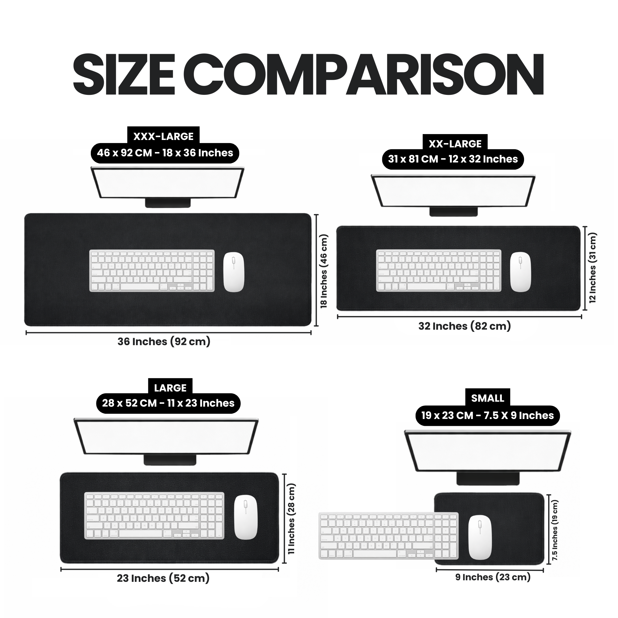 Crimson Lightning Warrior Desk Mat Mouse Pad