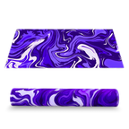 Abstract Purple Desk Mat Mouse Pad