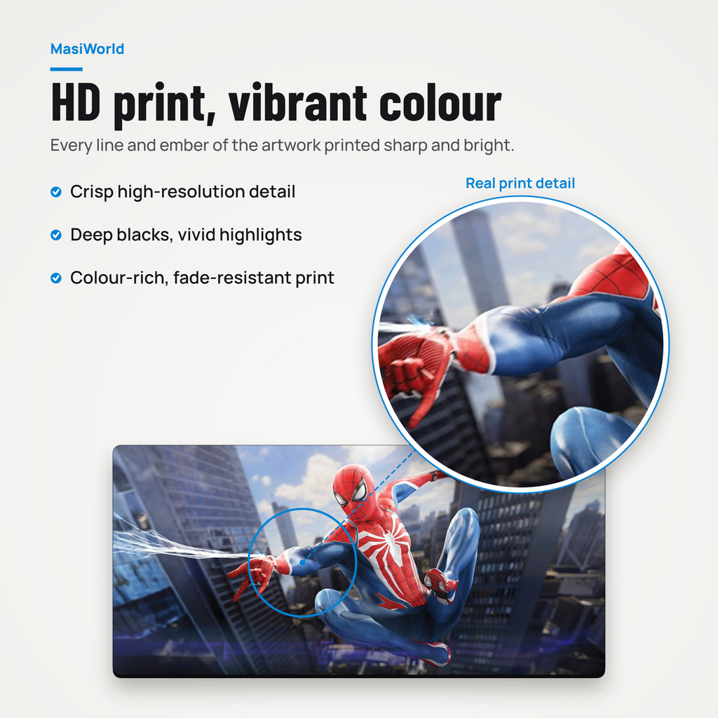 Urban Web Warrior Desk Mat Mouse Pad